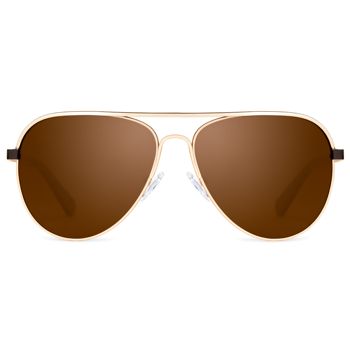 Aviator Polarized Sunglasses for Men Stainless Steel Frame with Handcr ...