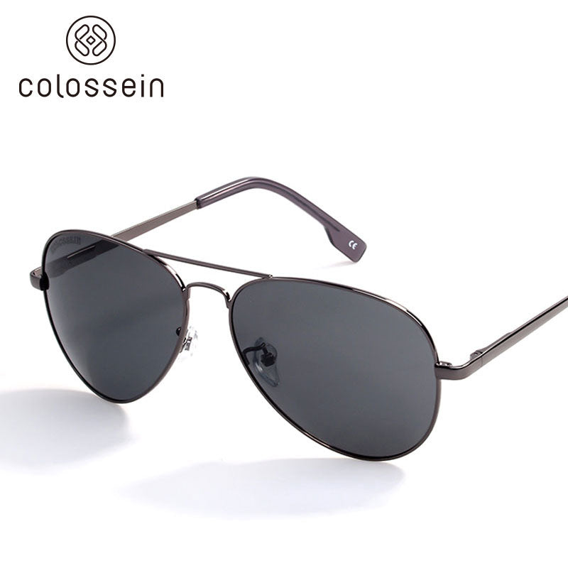 COLOSSEIN Classic Pilot Style Polarized Street Fashion Sunglasses - Colossein Fashion polarized Sunglasses Vintage  Retro handcraft for men women