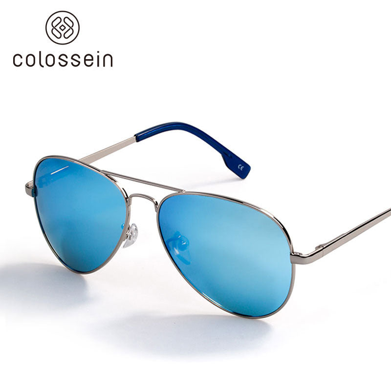 COLOSSEIN Classic Pilot Style Polarized Street Fashion Sunglasses - Colossein Fashion polarized Sunglasses Vintage  Retro handcraft for men women