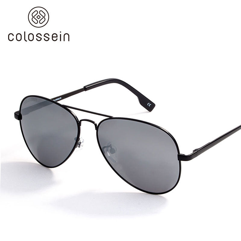 COLOSSEIN Classic Pilot Style Polarized Street Fashion Sunglasses - Colossein Fashion polarized Sunglasses Vintage  Retro handcraft for men women