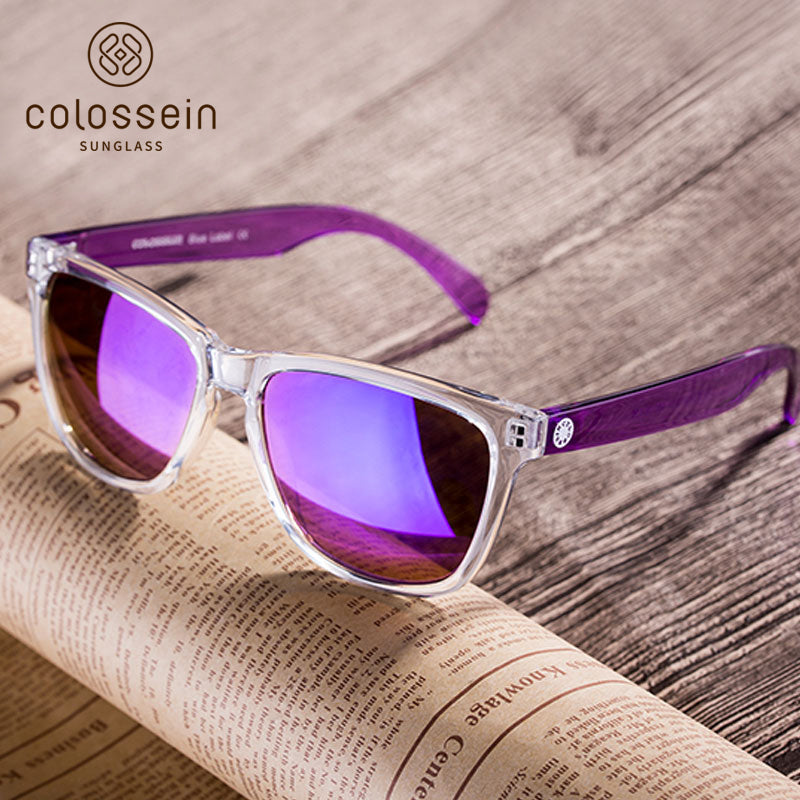 Colossein Fashion polarized Sunglasses Vintage  Retro handcraft for men women