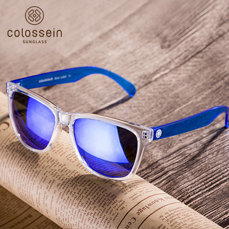 Blue Label Collection Fashion Sunglasses 2018 - Colossein Fashion polarized Sunglasses Vintage  Retro handcraft for men women