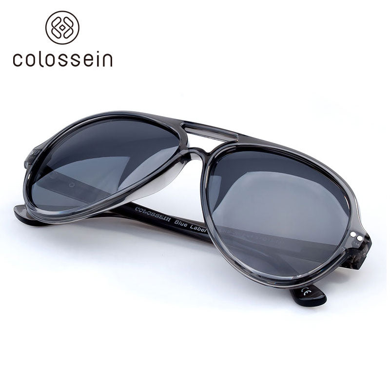 COLOSSEIN Classic Pilot Style Fashion Polarized Sunglasses - Colossein Fashion polarized Sunglasses Vintage  Retro handcraft for men women