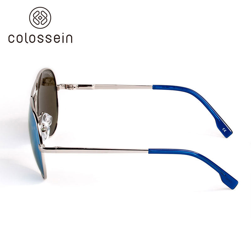 COLOSSEIN Classic Pilot Style Polarized Street Fashion Sunglasses - Colossein Fashion polarized Sunglasses Vintage  Retro handcraft for men women