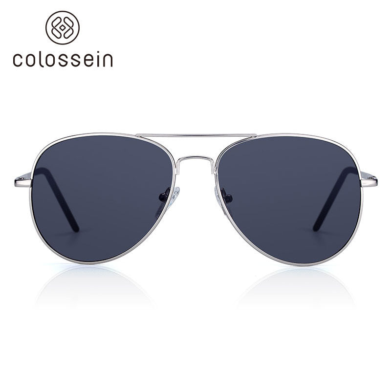 COLOSSEIN Retro Metal Frame Fashion Sunglasses - Colossein Fashion polarized Sunglasses Vintage  Retro handcraft for men women