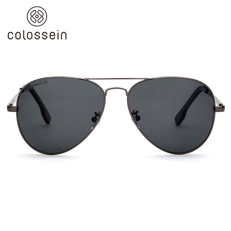 COLOSSEIN Classic Pilot Style Polarized Street Fashion Sunglasses - Colossein Fashion polarized Sunglasses Vintage  Retro handcraft for men women