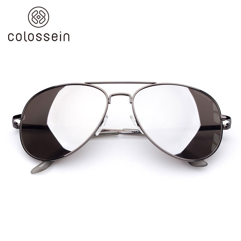 COLOSSEIN Retro Metal Frame Fashion Sunglasses - Colossein Fashion polarized Sunglasses Vintage  Retro handcraft for men women