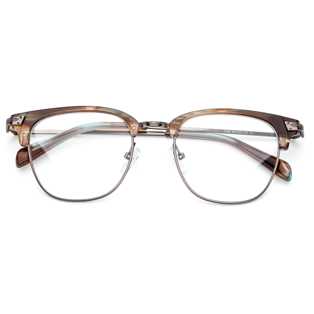 Vintage Fashion Brand Designer Handmade Acetate Eyewear Frame - Colossein Fashion polarized Sunglasses Vintage  Retro handcraft for men women