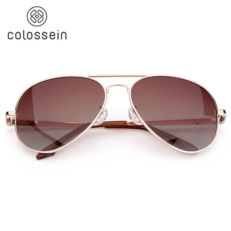 COLOSSEIN Classic Pilot Style Polarized Street Fashion Sunglasses - Colossein Fashion polarized Sunglasses Vintage  Retro handcraft for men women