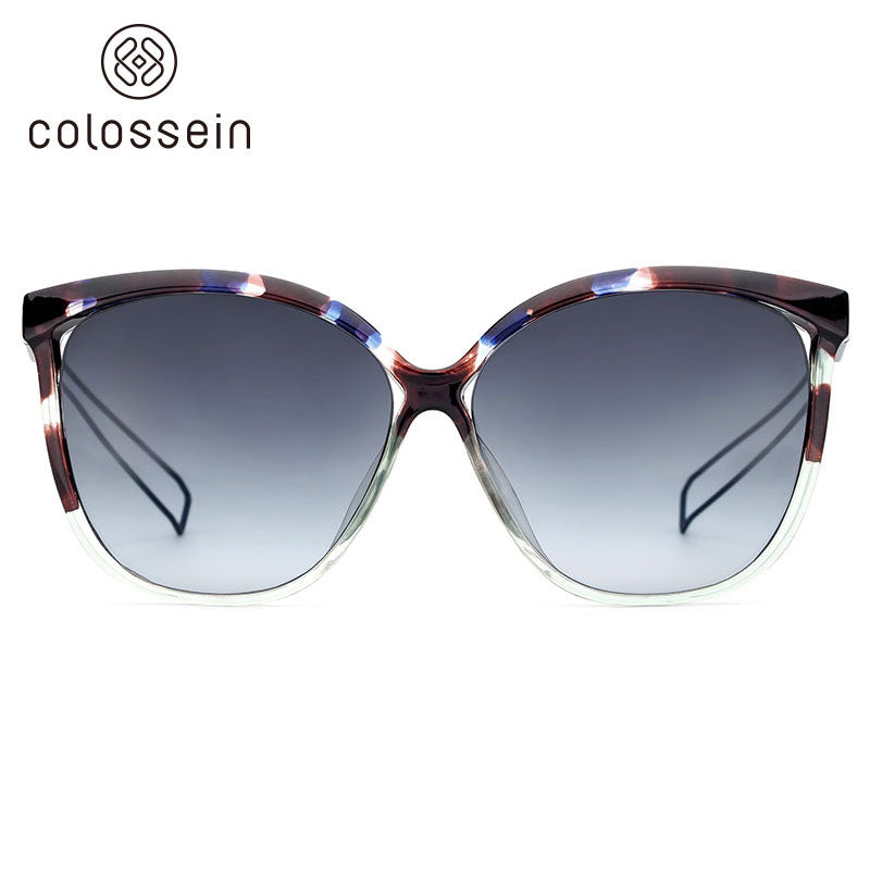 COLOSSEIN Brand Designer Retro Cat Eye Style Fashion Sunglasses - Colossein Fashion polarized Sunglasses Vintage  Retro handcraft for men women