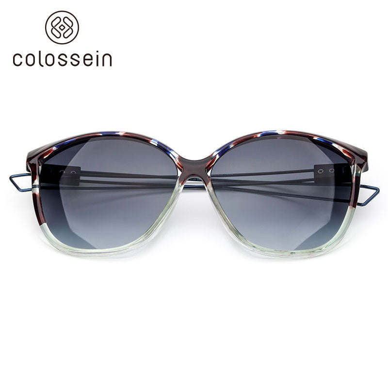COLOSSEIN Brand Designer Retro Cat Eye Style Fashion Sunglasses - Colossein Fashion polarized Sunglasses Vintage  Retro handcraft for men women
