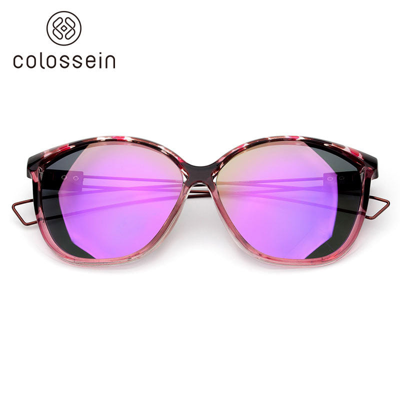 COLOSSEIN Brand Designer Retro Cat Eye Style Fashion Sunglasses - Colossein Fashion polarized Sunglasses Vintage  Retro handcraft for men women