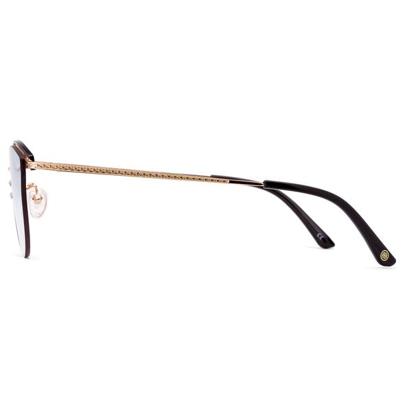 Customizable Rimless Frame sunglasses Mirror Lens with light-weight metal leg - Colossein Fashion polarized Sunglasses Vintage  Retro handcraft for men women