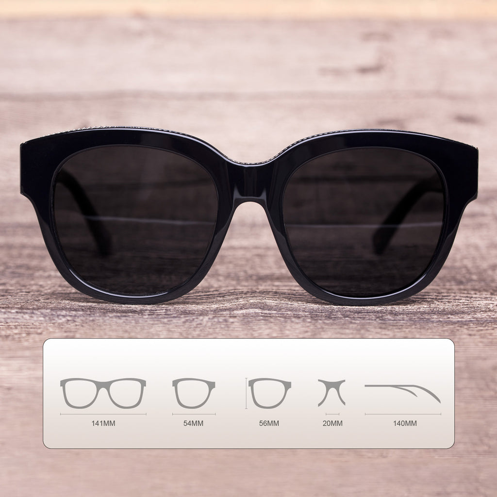Colossein Designer Jessica 2018 fashion Sunglasses Acetate Frame With Polarized Lenses - Colossein Fashion polarized Sunglasses Vintage  Retro handcraft for men women